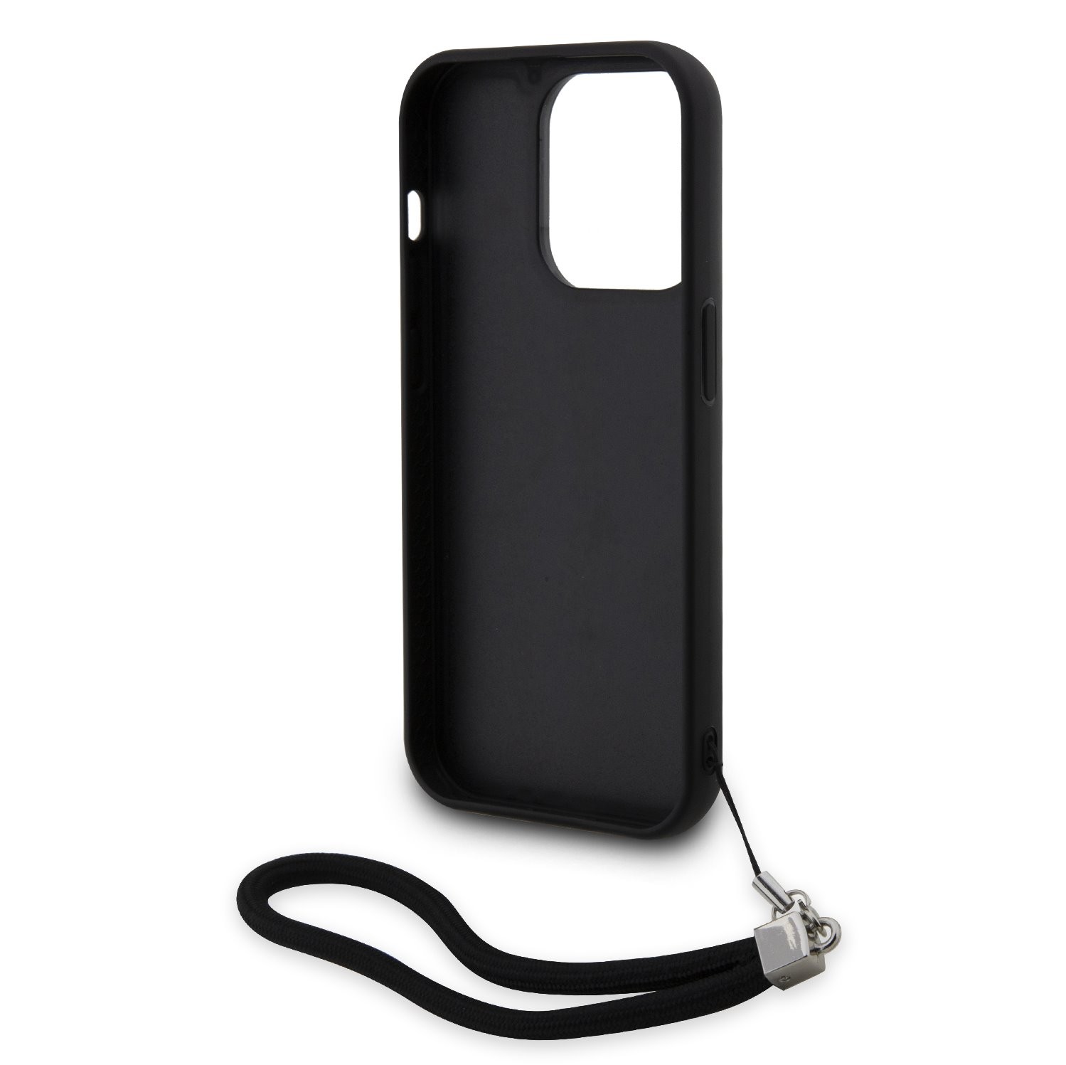 Apple iPhone 15 Pro KARL LAGERFELD KLHCP15LPSQRKS Reversible Hátlap - Feke