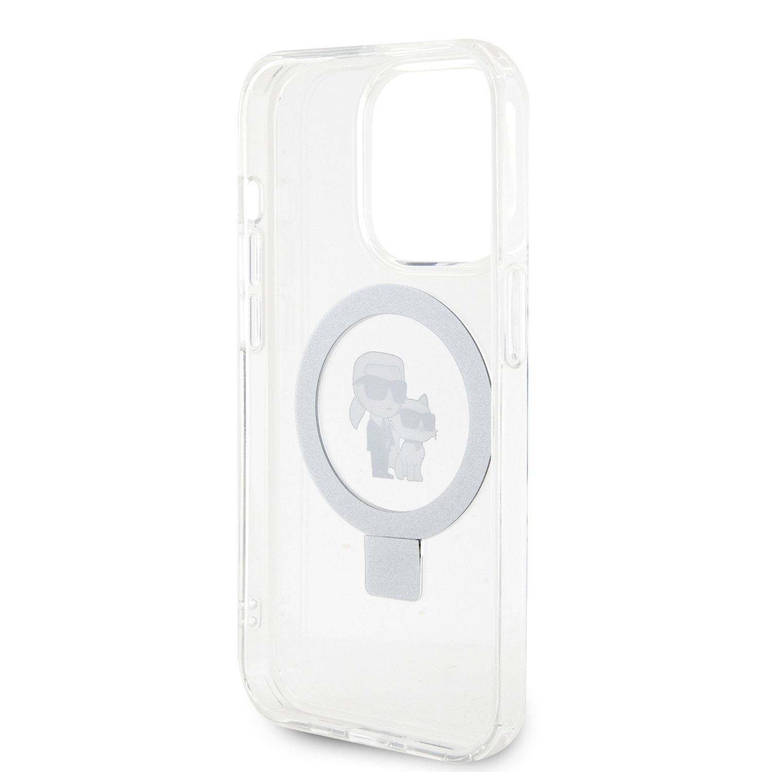 Apple iPhone 15 Pro Max KARL LAGERFELD KLHMP15XHMRSKCH MagSafe Ringstand H