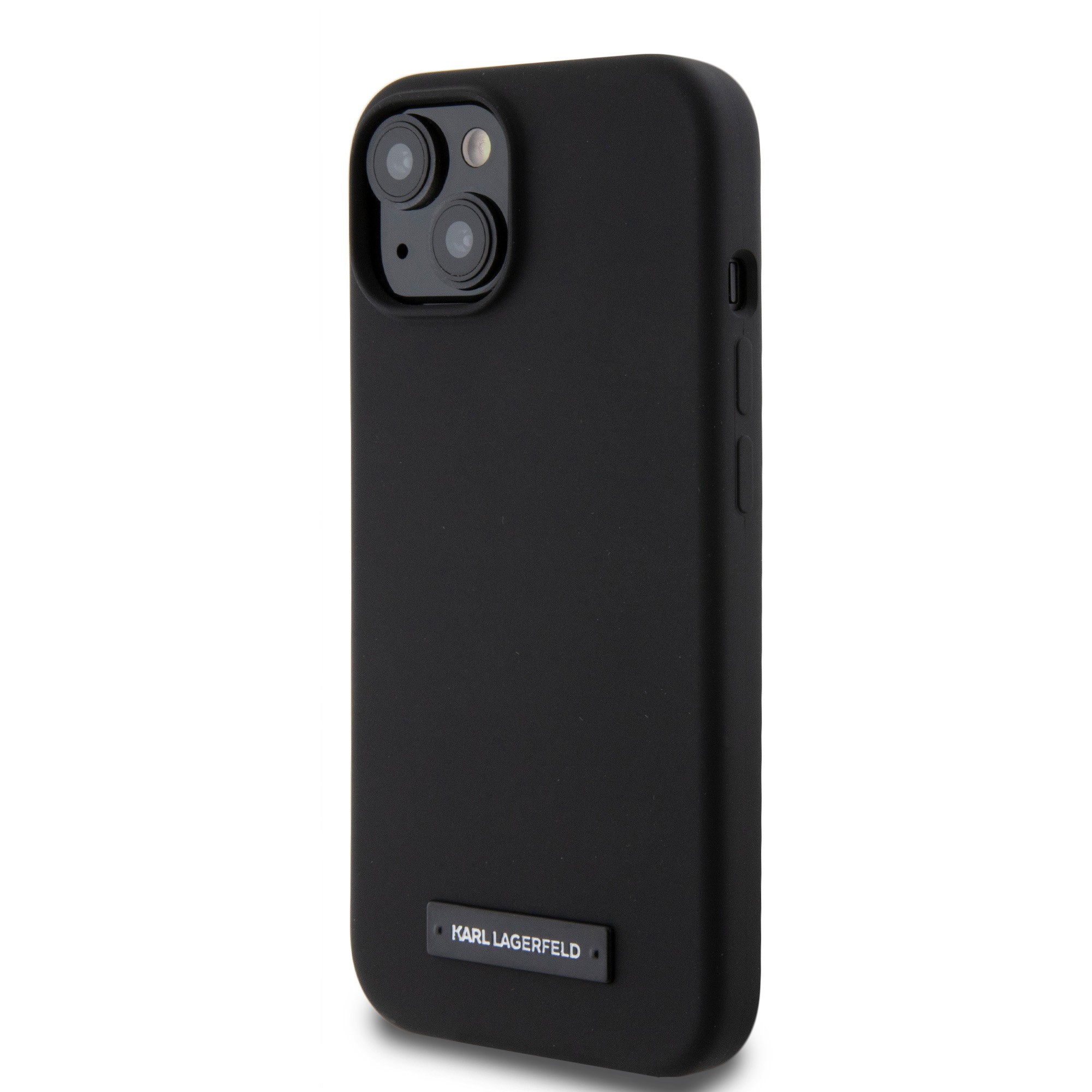 Apple iPhone 15 KARL LAGERFELD KLHMP15SSLMP1K Liquid Silicon MagSafe Hátla
