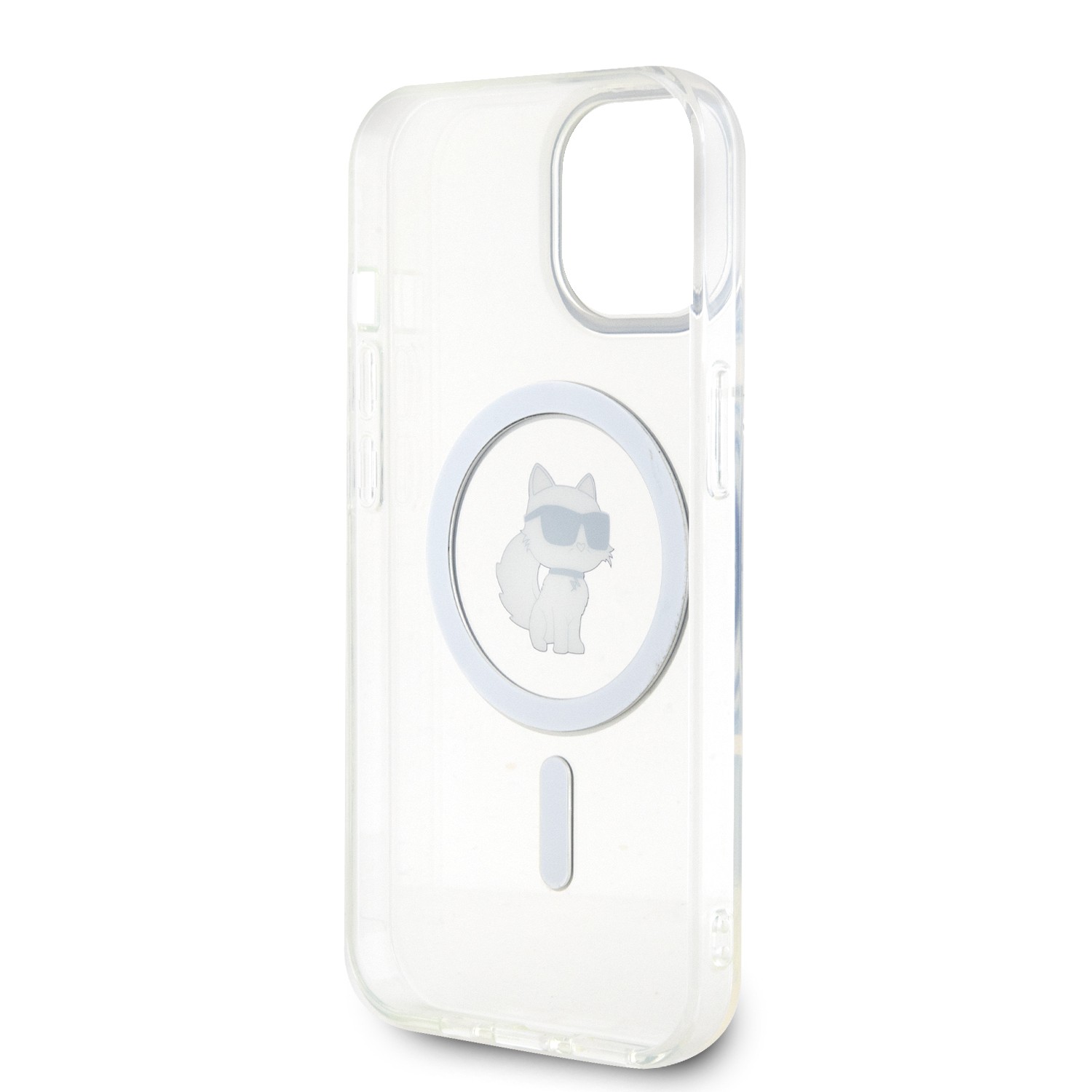 Apple iPhone 15 KARL LAGERFELD KLHMP15SHFCCNOT Magsafe IML Hátlap - Átláts