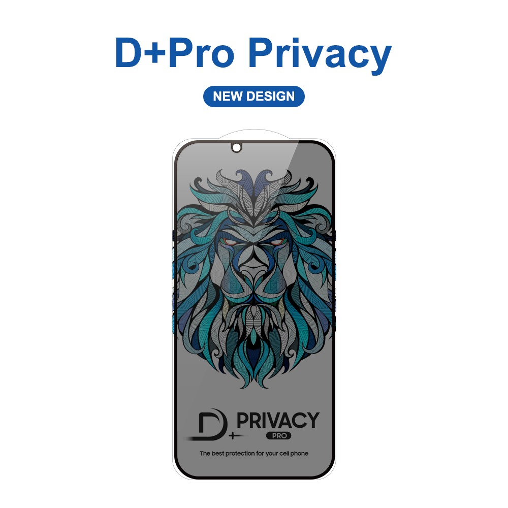 Apple iPhone 15 Pro Max Lito D+ Pro 2.5D Full Privacy Üvegfólia - Fekete