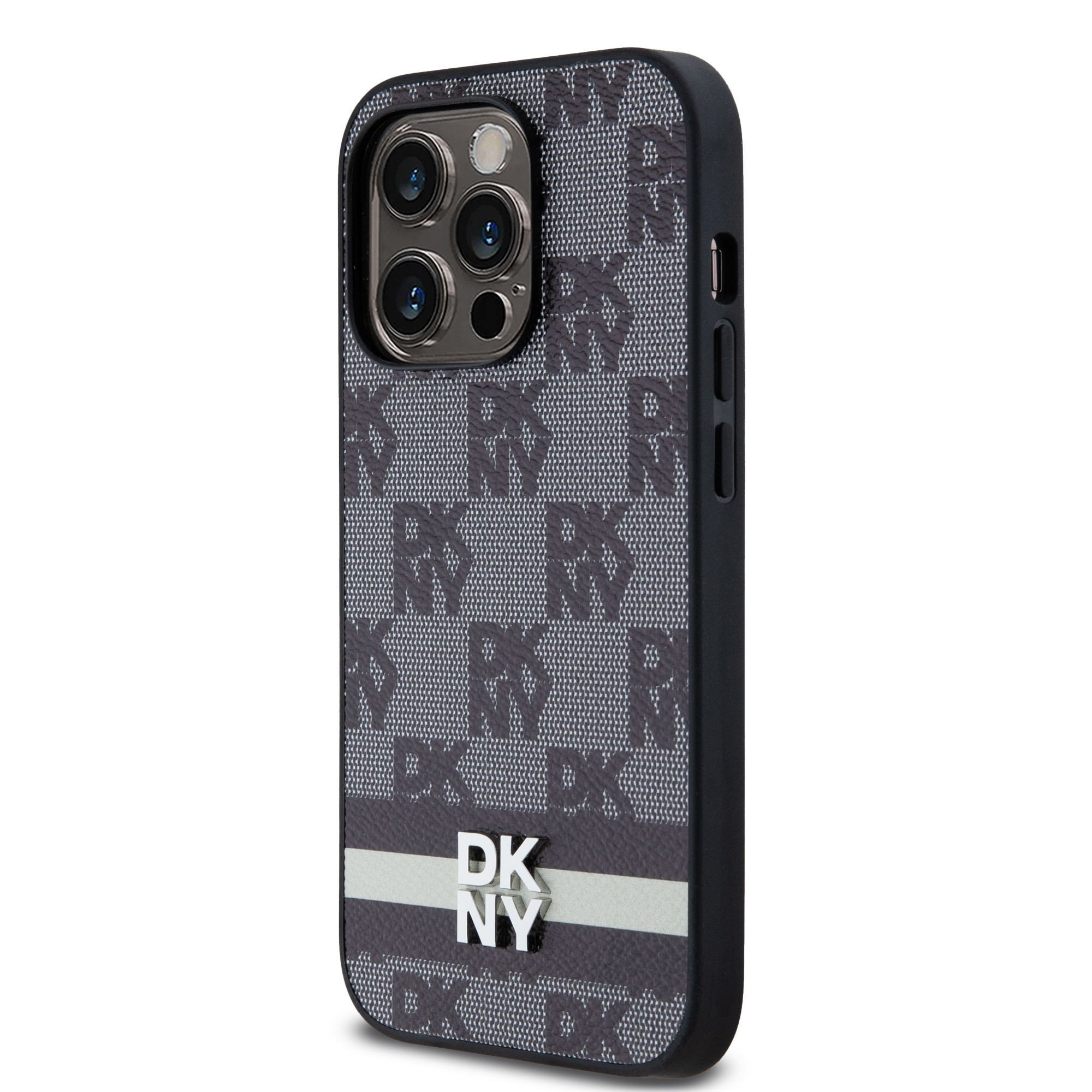 Apple iPhone 13 Pro Max DKNY DKHCP13XPCPTSSK Hátlap - Fekete
