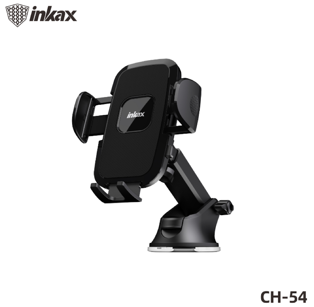 INKAX CH-54 Suction Cup Autós Tartó - Fekete
