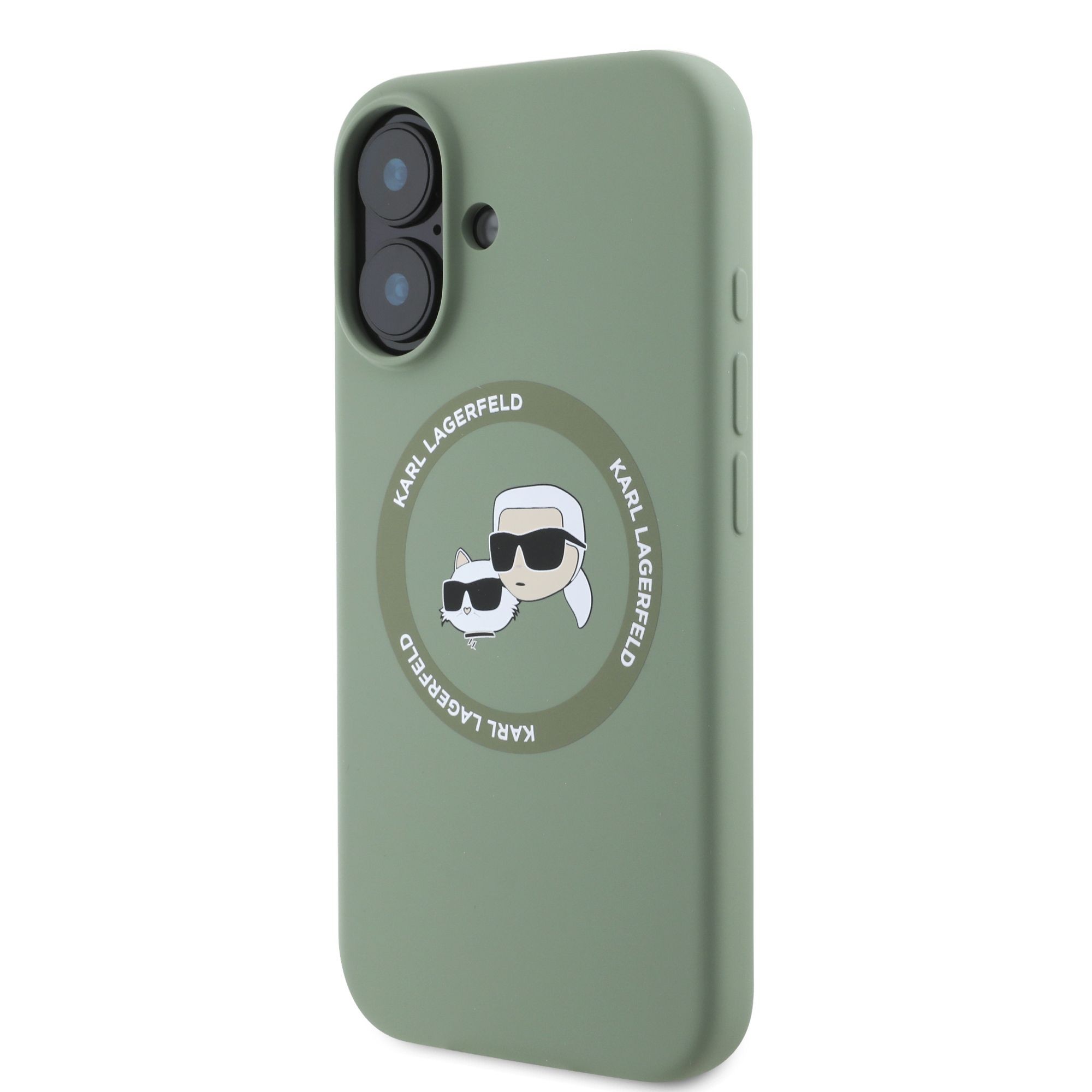 Apple iPhone 16 KARL LAGERFELD KLHMP16SSKCHTCA Liquid Silicon MagSafe Hátl