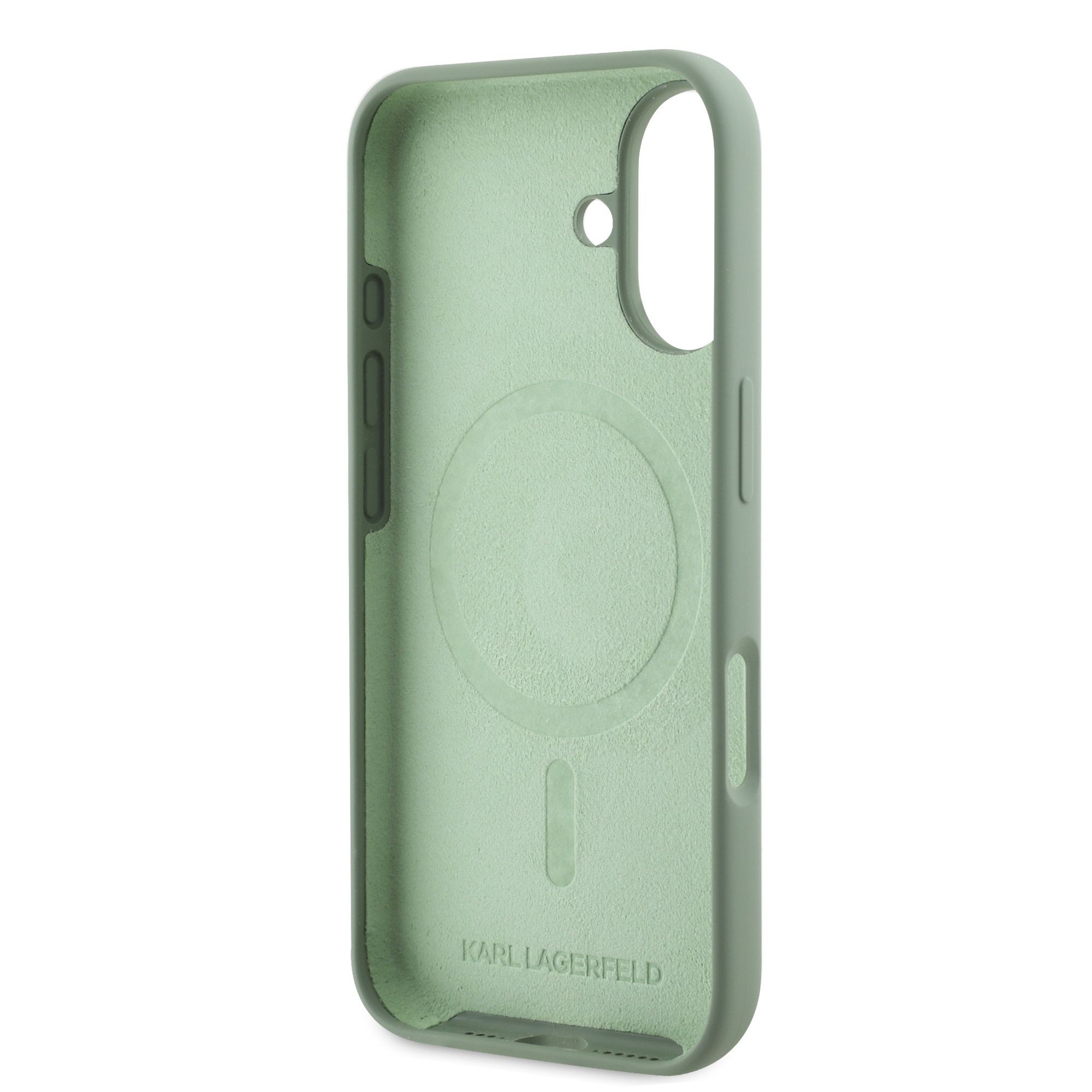 Apple iPhone 16 KARL LAGERFELD KLHMP16SSKCHTCA Liquid Silicon MagSafe Hátl