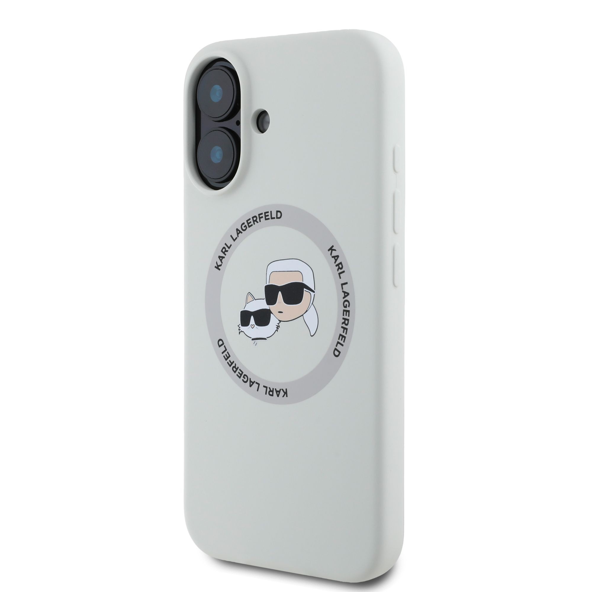 Apple iPhone 16 KARL LAGERFELD KLHMP16SSKCHTCE Liquid Silicon MagSafe Hátl