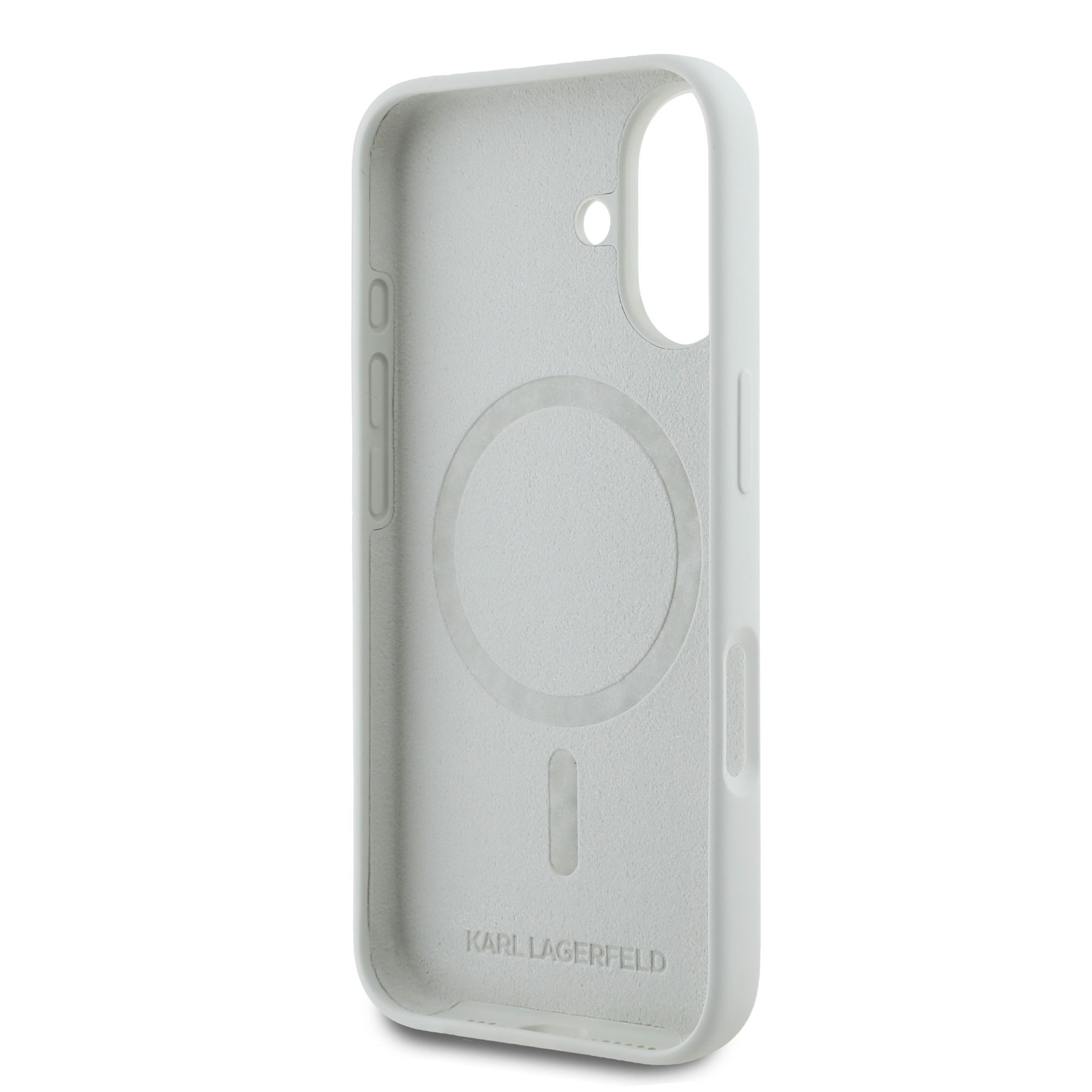 Apple iPhone 16 KARL LAGERFELD KLHMP16SSKCHTCE Liquid Silicon MagSafe Hátl