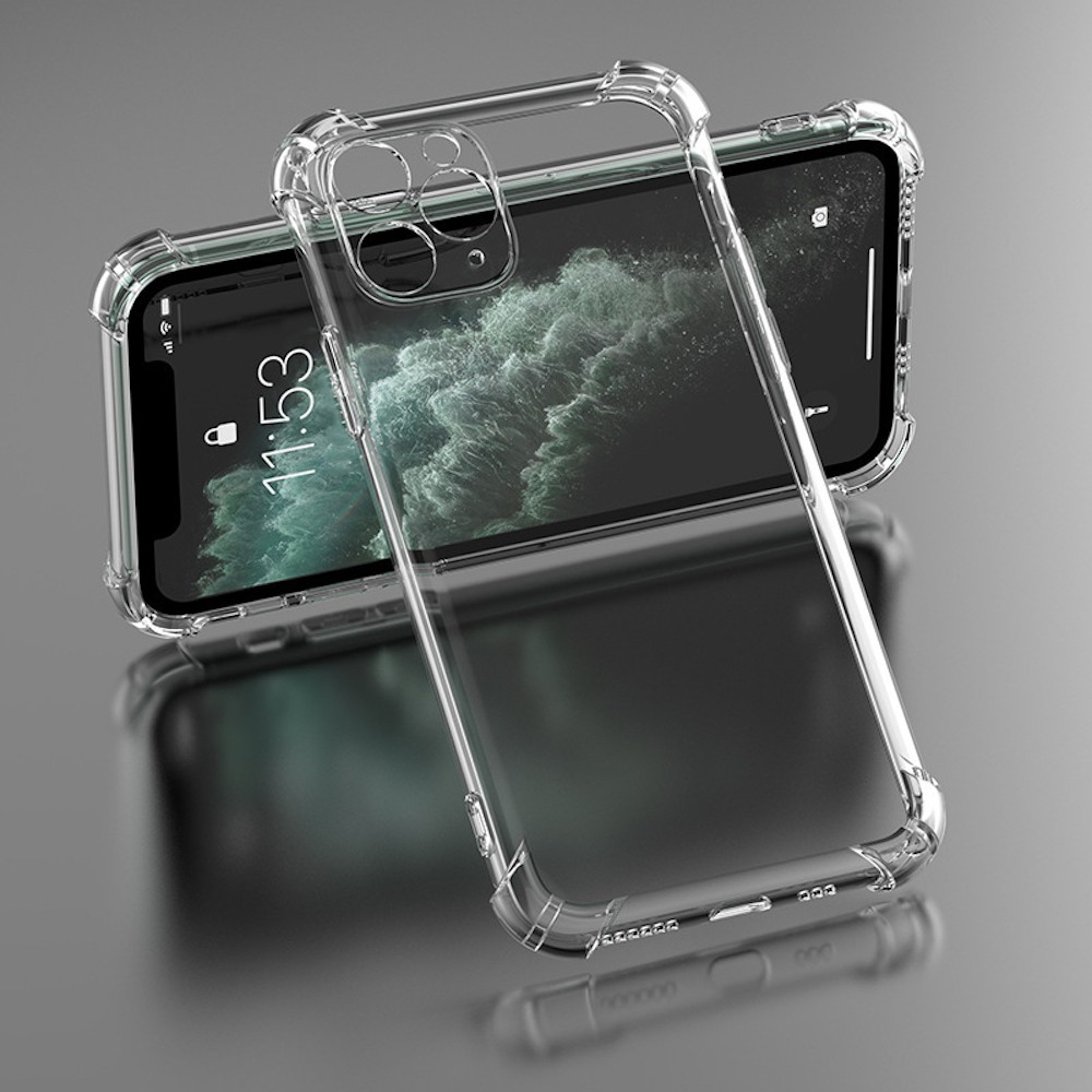 Samsung A05S Anti Shock 1.5mm Szilikon Hátlap - Átlátszó