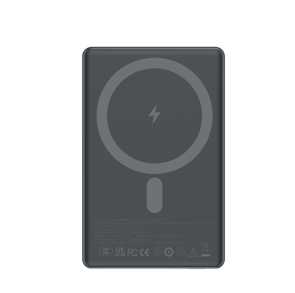 DEVIA EP191 Extreme Speed Metal Digital 10000 mAh PD 25W Magsafe Powerbank