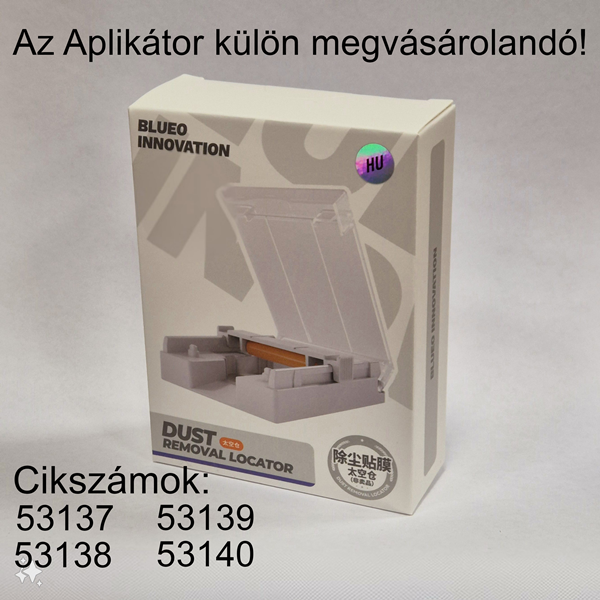 Apple iWatch 10 46mm TG Shock-Resistant 3D Fólia Aplikátorhoz - Fekete