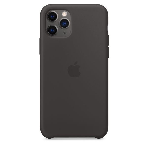 Apple iPhone 11 Pro MWYN2ZM/A Liquid Silicon Hátlap - Fekete