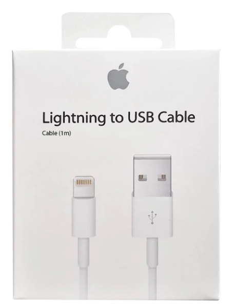 Apple MXLY2ZM/A 1M Lightning Blister Adatkábel - Fehér