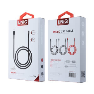 UNIQ Micro USB 2M Adatkábel - Fehér