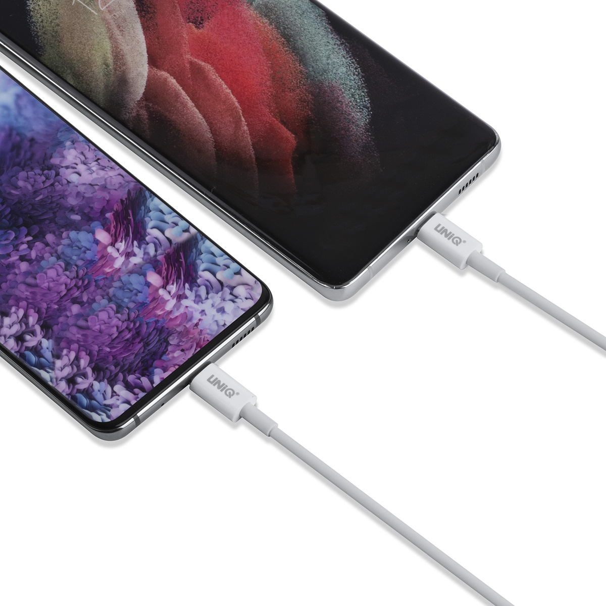 UNIQ USB Type-C 1M Adatkábel - Fehér