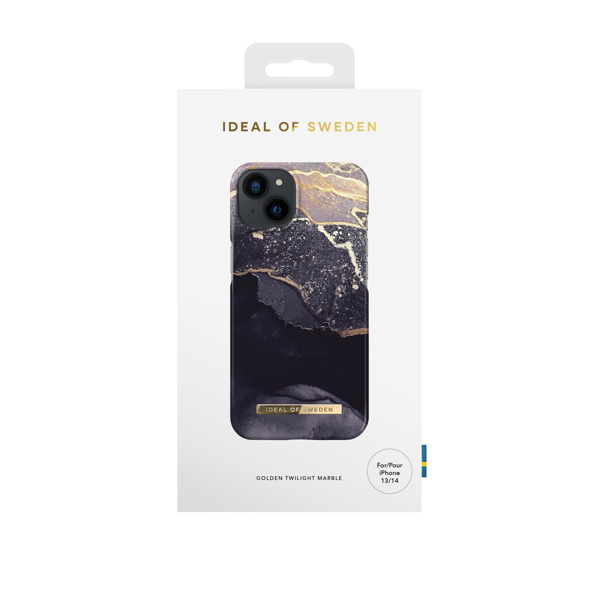 iDeal of Sweden iPhone 13/14 Hátlap - Fekete