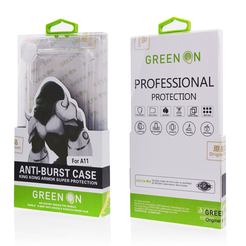 Samsung A32 5G Green On Anti Shock Hátlap - Átlátszó