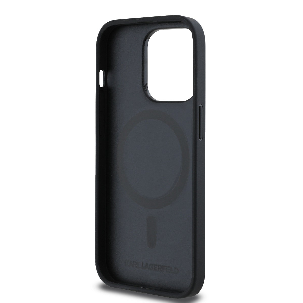 Apple iPhone 15 Pro Max KARL LAGERFELD KLHMP15XPKHPORPK Magsafe Hátlap - F