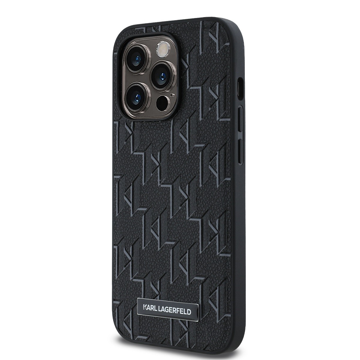 Apple iPhone 15 Pro Max KARL LAGERFELD KLHMP15XPKHPORPK Magsafe Hátlap - F