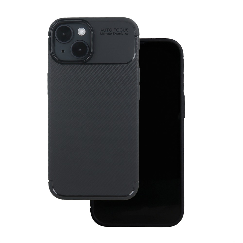 Apple iPhone SE 2024 Carbon Black TPU - Fekete
