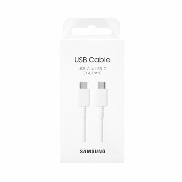 Samsung DX510 5A 1.8M USB-C Blister Adatkábel - Fehér