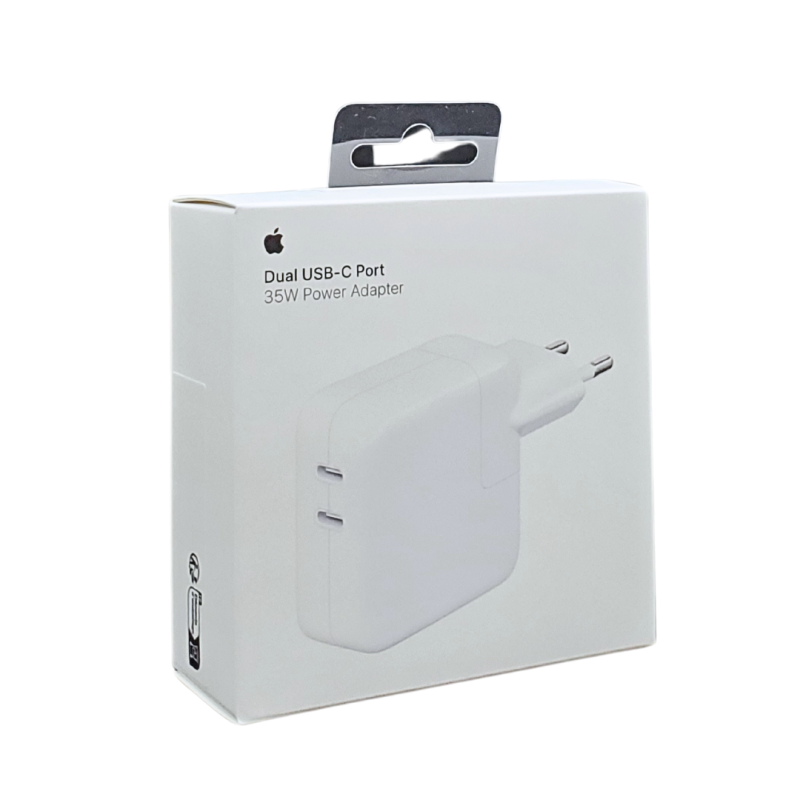 Apple MNWP3ZM/A 2XUSB-C 35W Blister Hálozati Töltő Adapter - Fehér