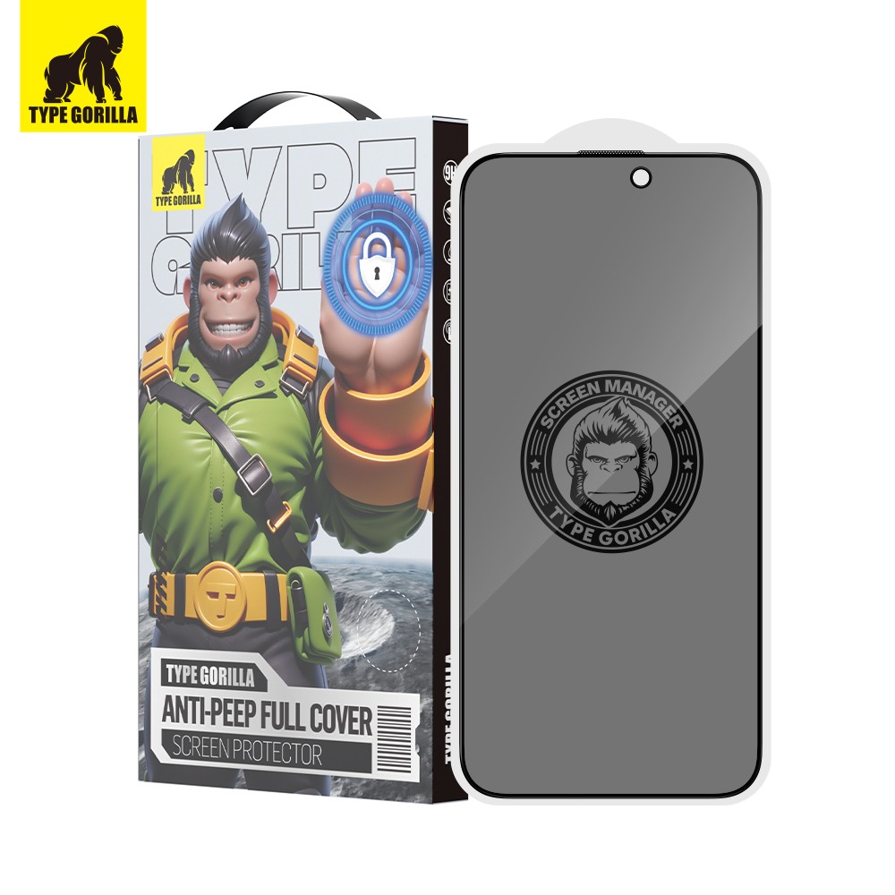 Apple iPhone 16 Pro Max TG Privacy 2.5D Full Üvegfólia - Fekete