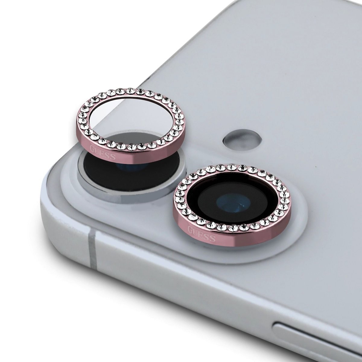 Apple iPhone 16/16 Plus Guess GUCL162SGGP Metal 3D Kameravédő Üvegfólia - 