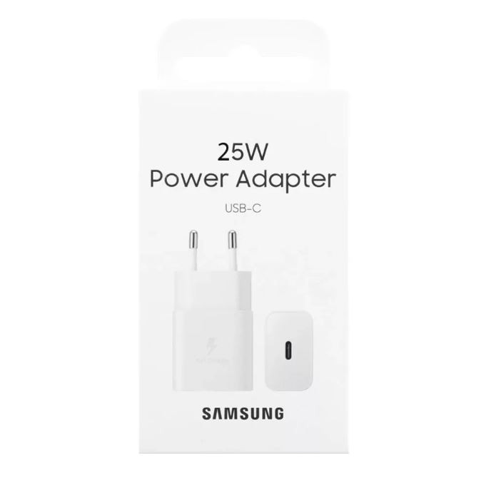 Samsung EP-T2510 25W Blister Hálózati Töltőfej - Fehér