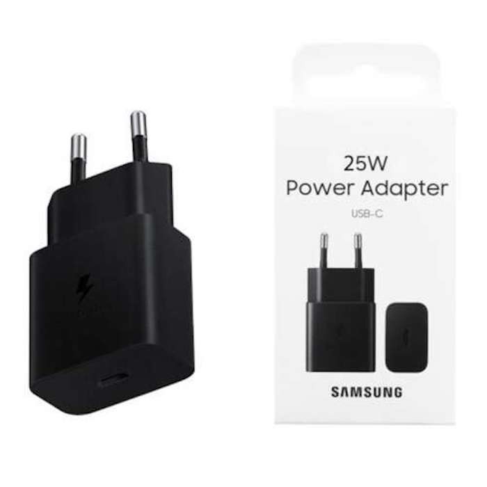 Samsung EP-T2510 25W Blister Hálózati Töltőfej - Fekete
