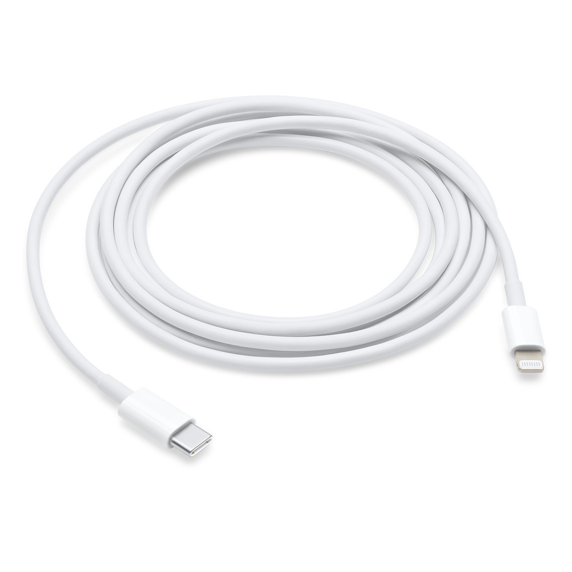 Apple MQGH2ZM/A USB Type-C/Lightning 2M Blister Adatkábel - Fehér