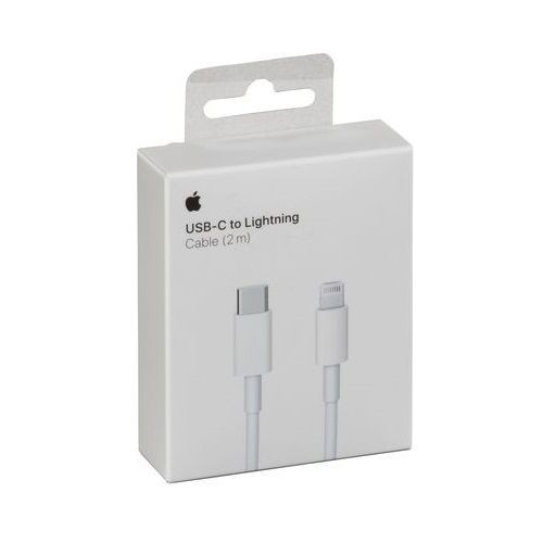 Apple MQGH2ZM/A USB Type-C/Lightning 2M Blister Adatkábel - Fehér