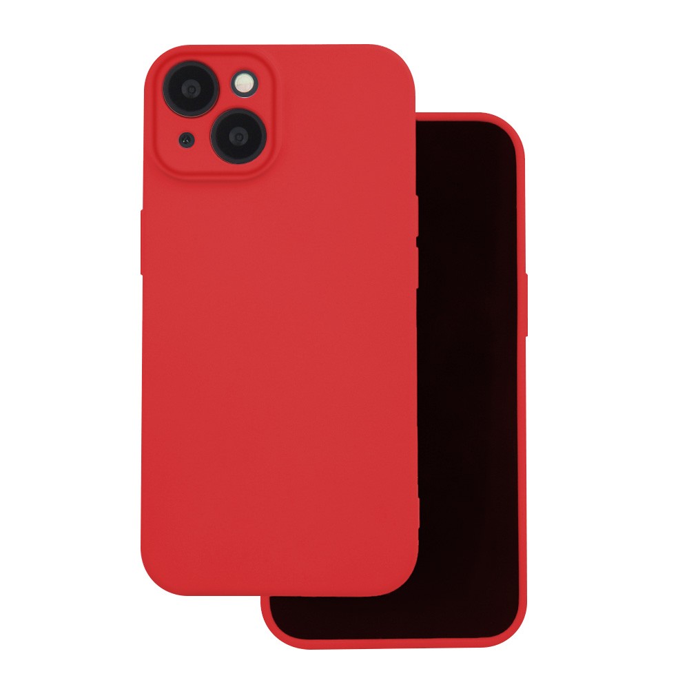 Apple iPhone 15 Plus Silicon Hátlap - Piros