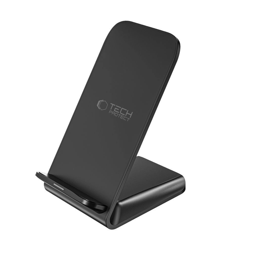Tech-Protect QI15W-S2 Wireless Asztali Töltő - Fekete