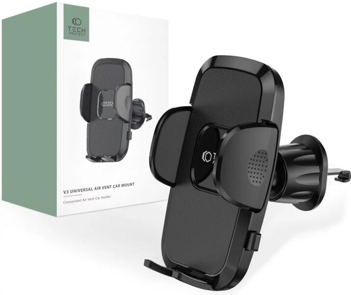 Tech-Protect V3 Autós Tartó - Fekete