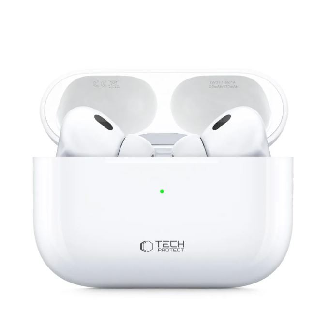 Tech-Protect UltraBoost Pro TWS ANC Bluetooth Headset - Fehér