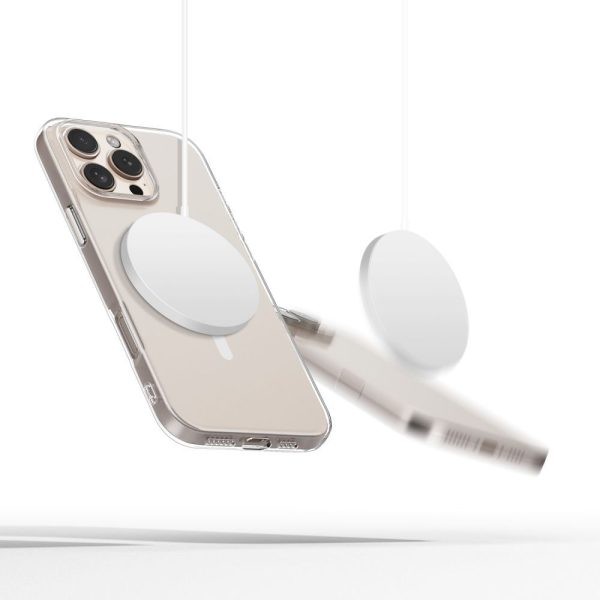 Apple iPhone 16e Tech-Protect FlexAir Magsafe Hátlap - Átlátszó