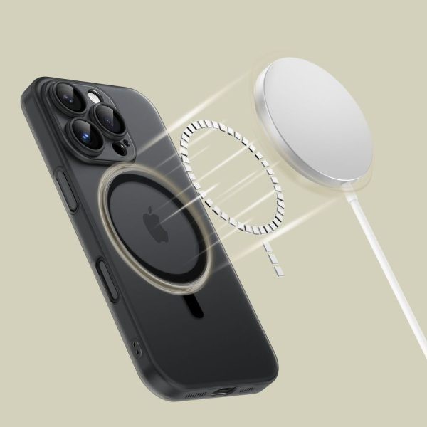 Apple iPhone 16e Tech-Protect Magslim Magsafe Hátlap - Fekete