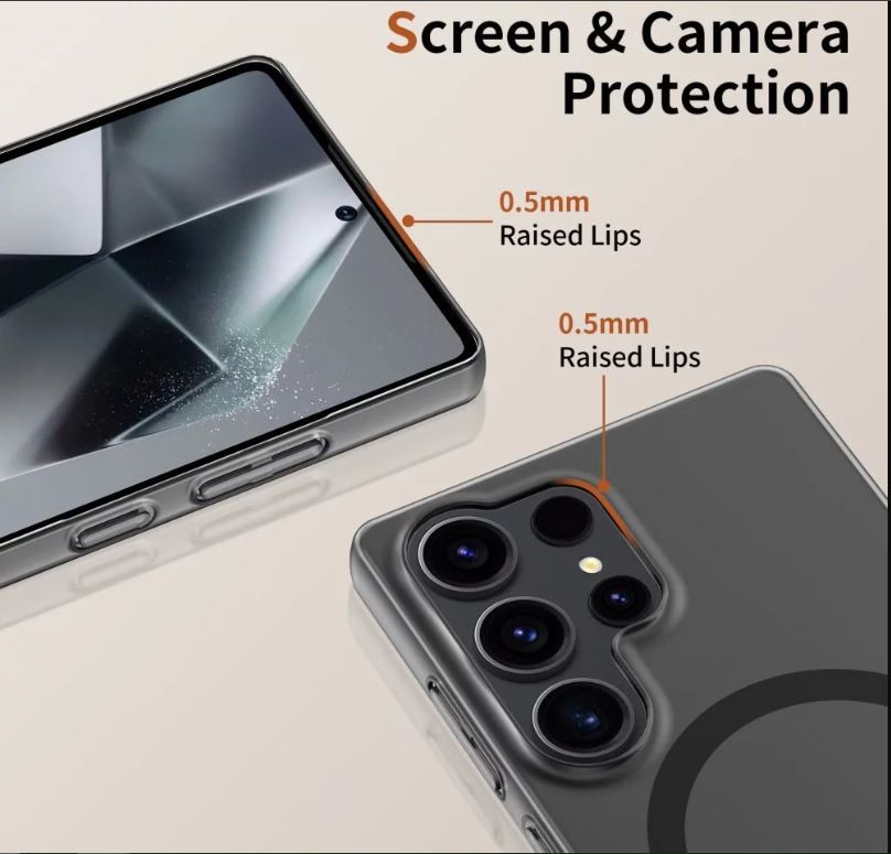 Samsung S25 Ultra Tech-Protect Magsafe Hátlap - Fekete