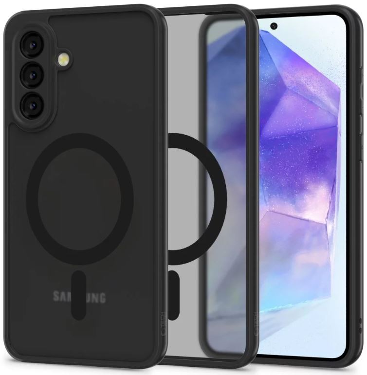 Samsung Galaxy A56 Tech-Protect Magmat Magsafe Hátlap - Fekete