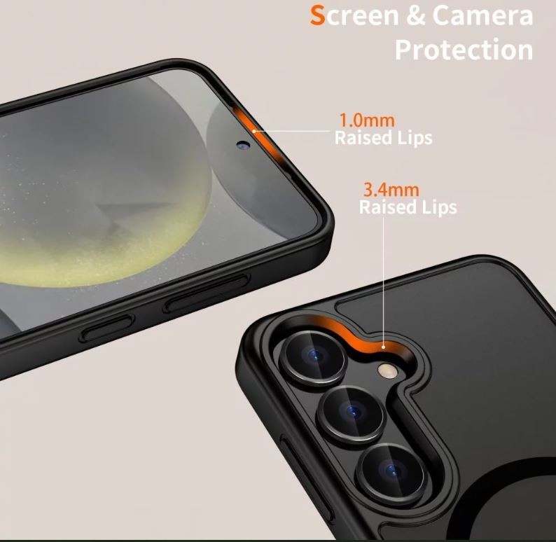 Samsung Galaxy A56 Tech-Protect Magmat Magsafe Hátlap - Fekete