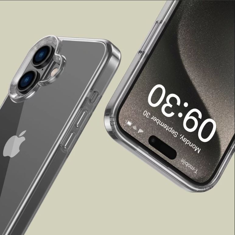 Apple iPhone 16 Pro Max Tech-Protect FlexAir Hátlap - Átlátszó