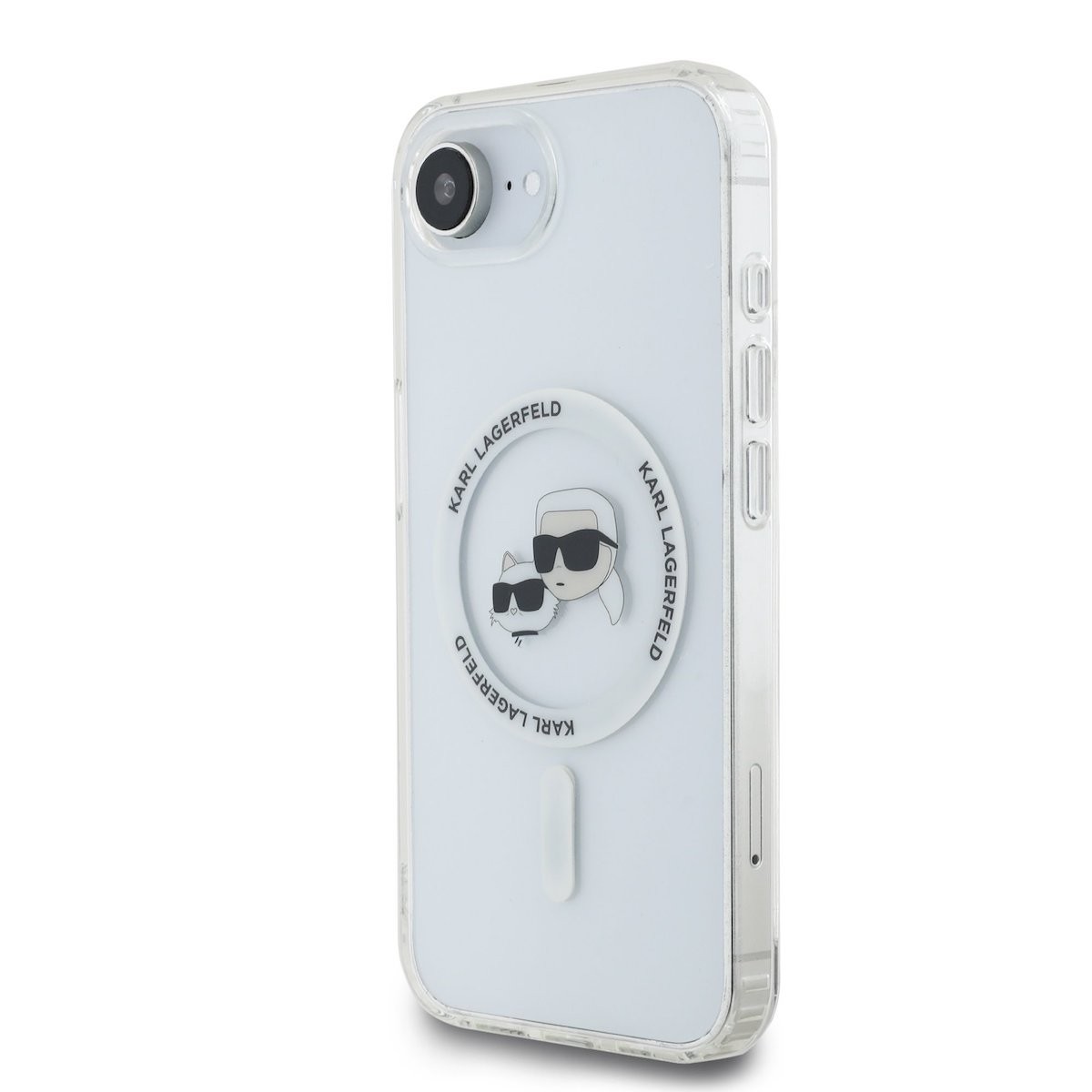 Apple iPhone 16e KARL LAGERFELD KLHMPSE4HLSKCH Magsafe IML Hátlap - Átláts