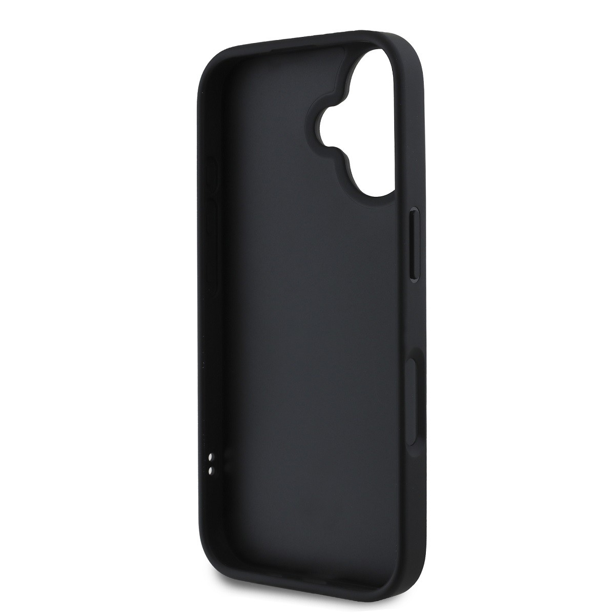 Apple iPhone 16 KARL LAGERFELD KLHCP16S3DRKINK Hátlap - Fekete