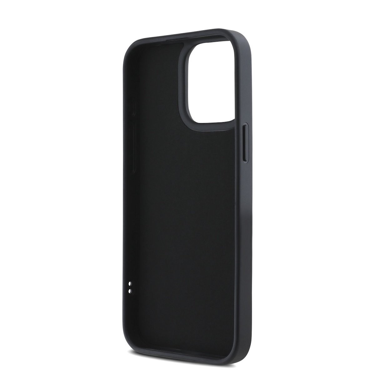 Apple iPhone 15 Pro KARL LAGERFELD KLHCP15LRBKGVCK Hátlap - Fekete