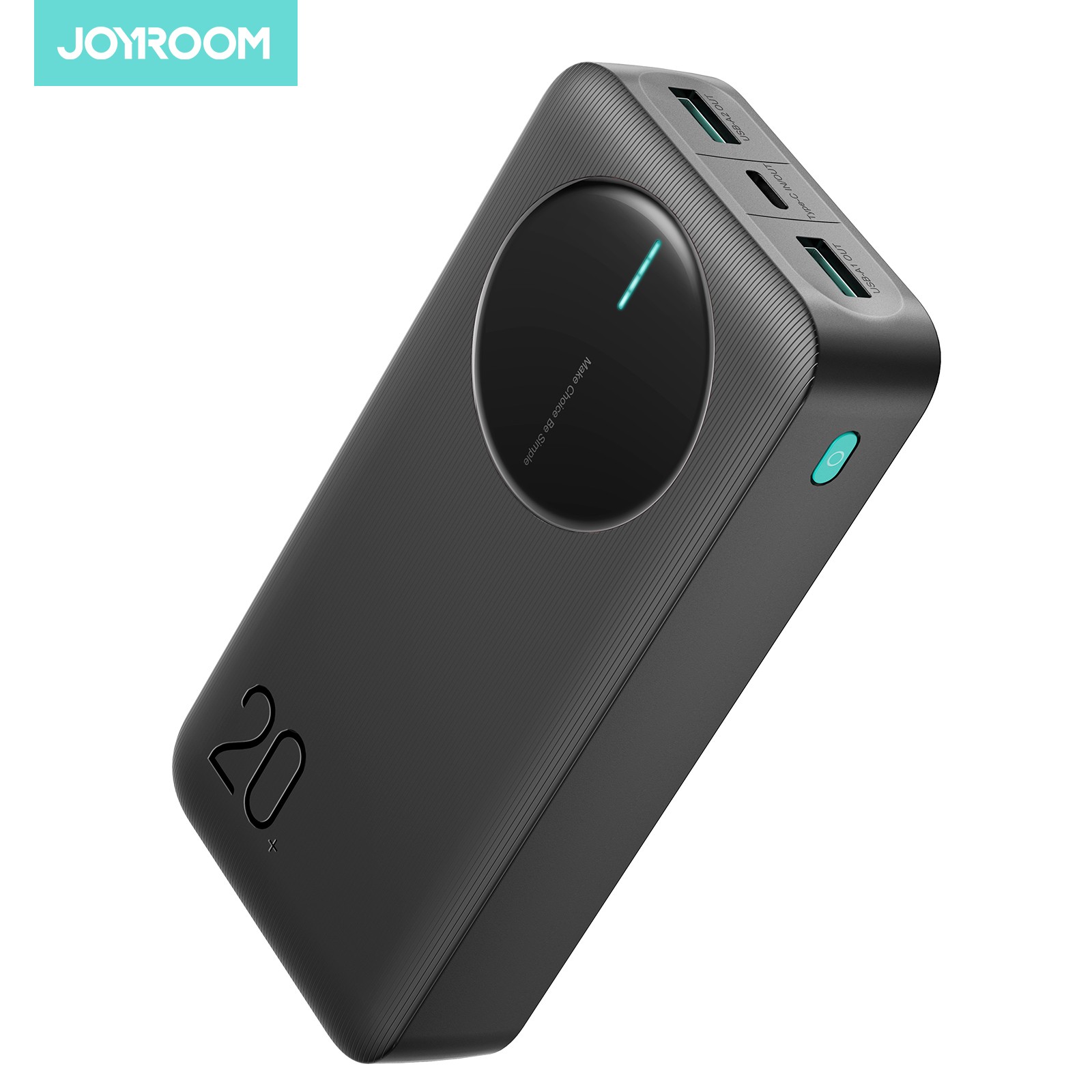 Joyroom JR-PBF14 20000mAh Powerbank - Fekete