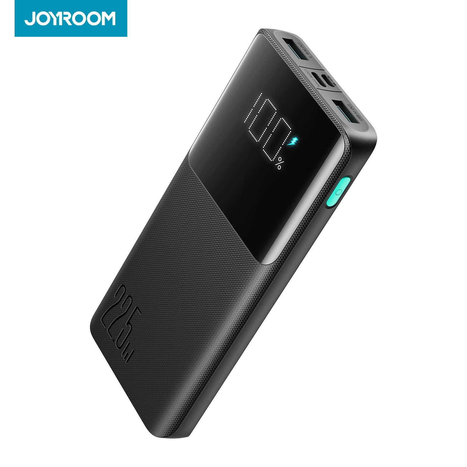 Joyroom JR-QP191 10000mAh 22.5W Powerbank - Fekete