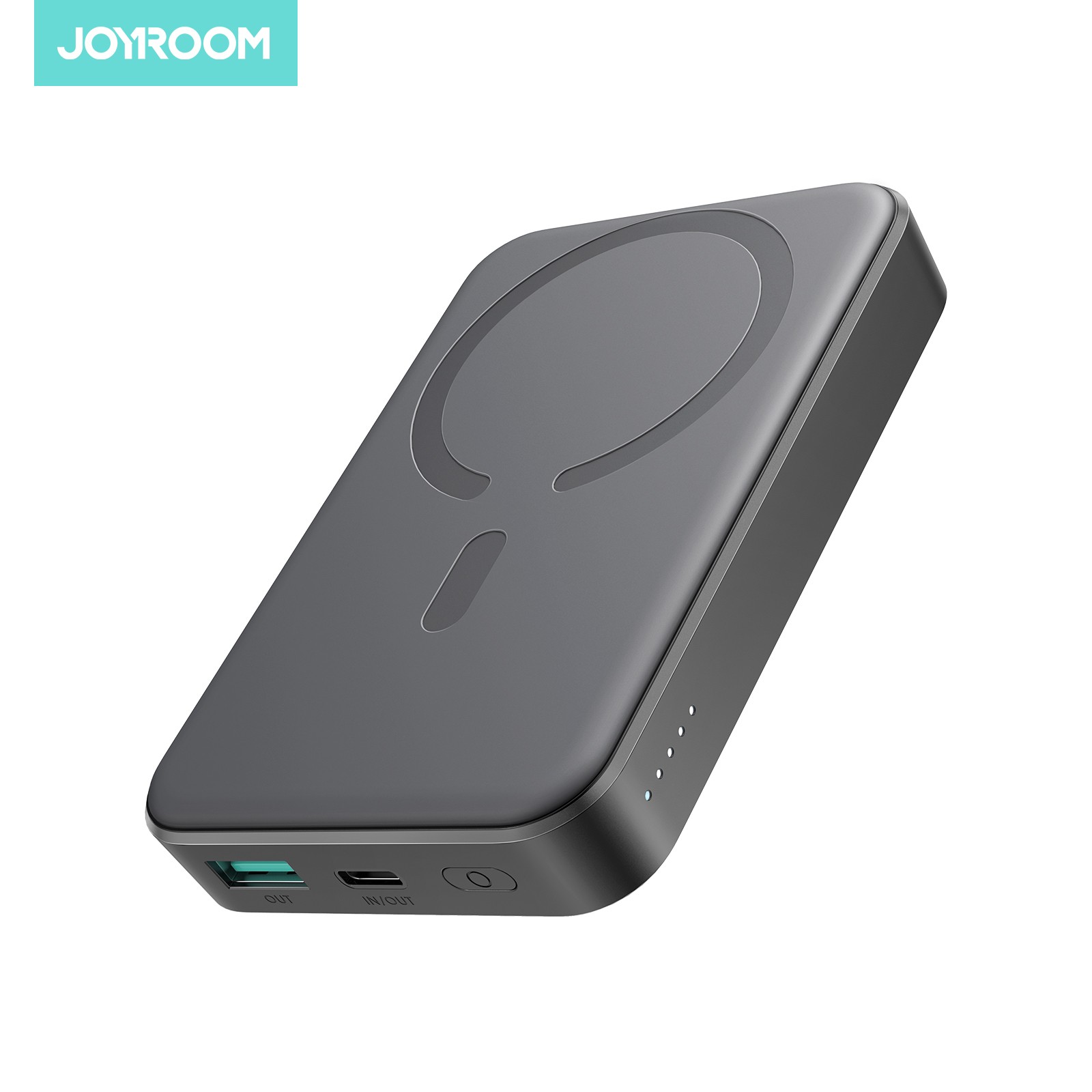 Joyroom JR-W020 10000mAh 20W MagSafe Powerbank - Fekete
