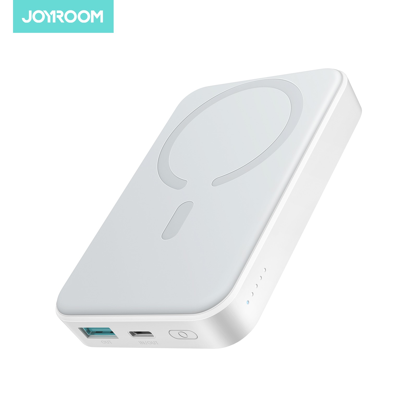 Joyroom JR-W020 10000mAh 20W MagSafe Powerbank - Fehér