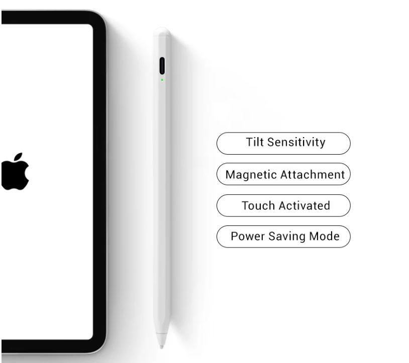 Joyroom JR-K12 Kapacitív Ceruza (aktív) - Fehér
