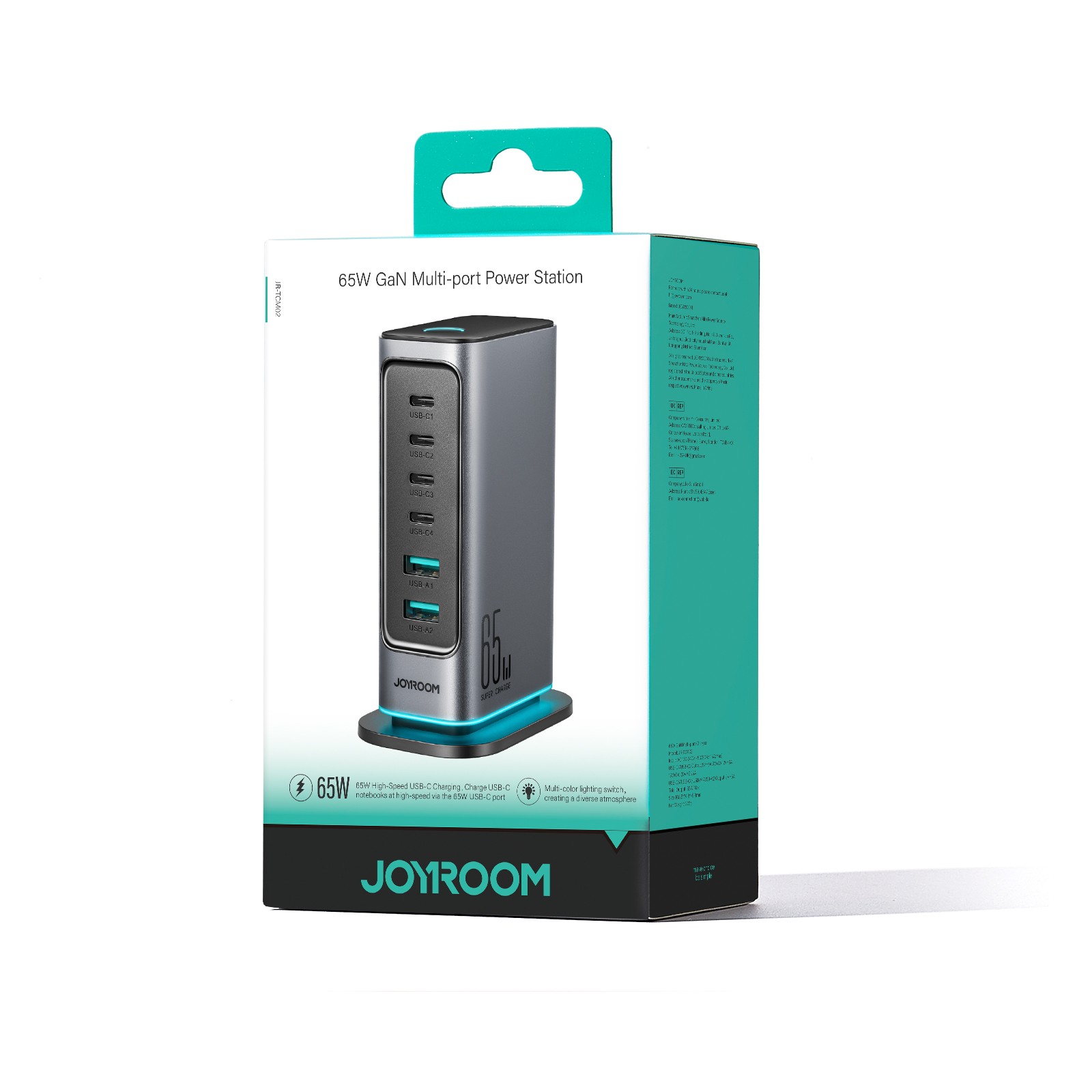 Joyroom JR-TCM02 65W Multi Hálózati Töltő - Fekete